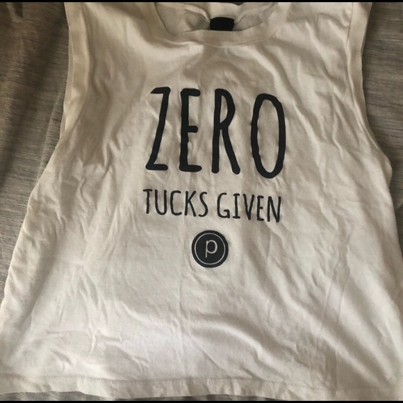Pure Barre Tops - ISO Pure Barre “zero ticks given” tank